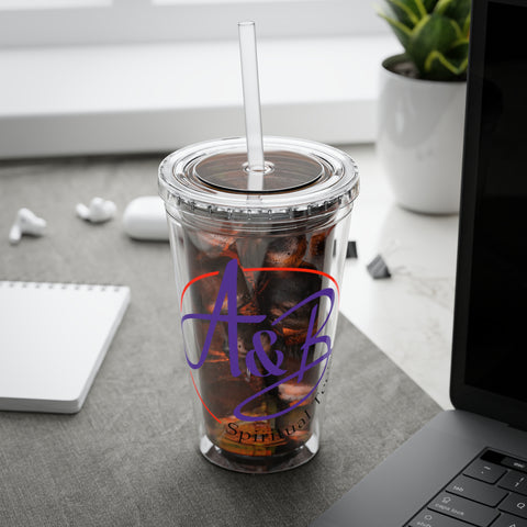 Sunsplash Tumbler with Straw, 16oz
