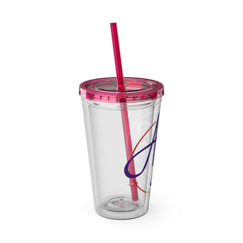 Sunsplash Tumbler with Straw, 16oz