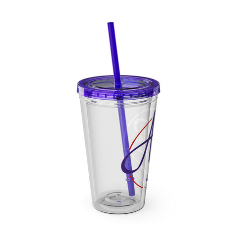 Sunsplash Tumbler with Straw, 16oz