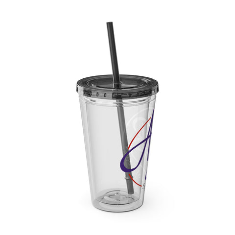 Sunsplash Tumbler with Straw, 16oz