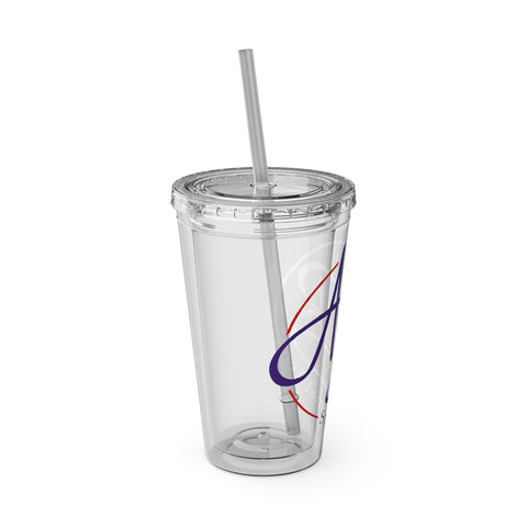 Sunsplash Tumbler with Straw, 16oz