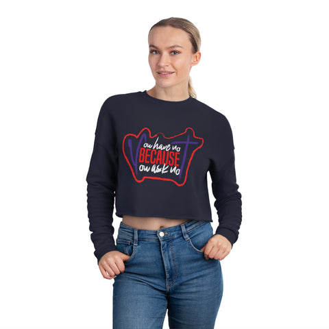 Women's Cropped Long Sleeve T-shirt