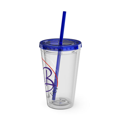 Sunsplash Tumbler with Straw, 16oz