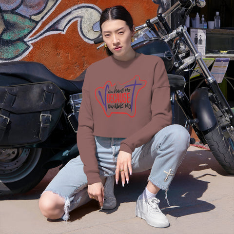 Women's Cropped Long Sleeve T-shirt