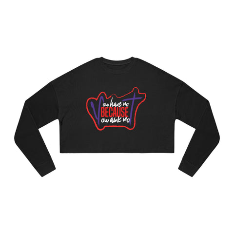 Women's Cropped Long Sleeve T-shirt