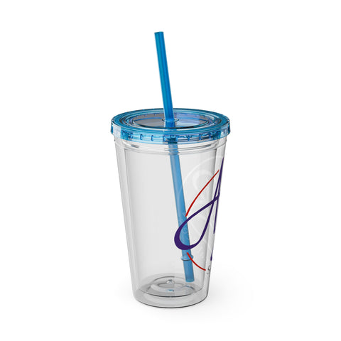 Sunsplash Tumbler with Straw, 16oz